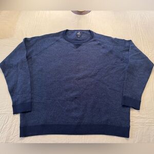 Johnnie-O Boggs Men's Crewneck Sweater in Dark Navy XL